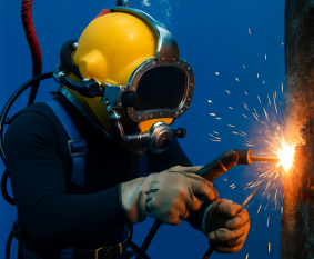 Khóa đào tạo Hàn – Cắt kim loại thi công dưới nước