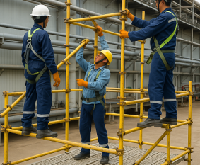 Khóa đào tạo kỹ thuật lắp ráp giàn giáo an toàn và chuyên nghiệp