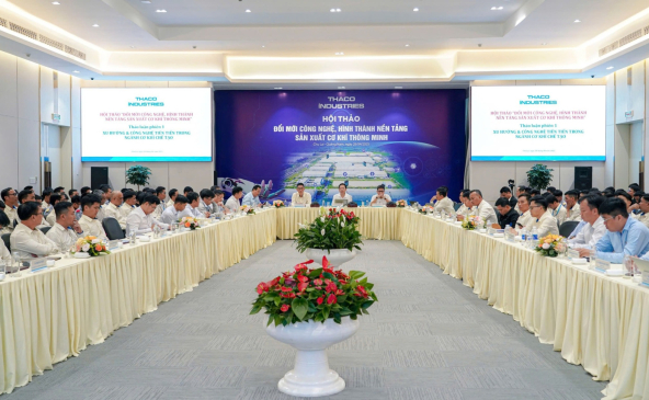 Thaco Industries: Đổi mới công nghệ hướng tới nền tảng sản xuất cơ khí thông minh