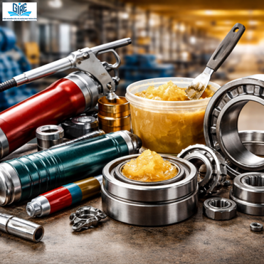 Khóa học Kỹ thuật Bôi trơn Công nghiệp cho Thiết bị Quay và Vòng bi